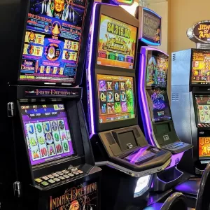 A relaxing photo of the pokies at the Beachport Hotel in Beachport, South Australia