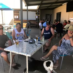 A relaxing photo of the pokies at the Port Hughes Tavern in Port Hughes, South Australia