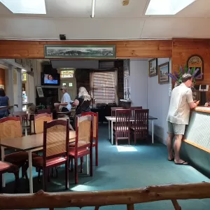 A relaxing photo of the pokies at the Centennial Hotel in Gulgong, New South Wales